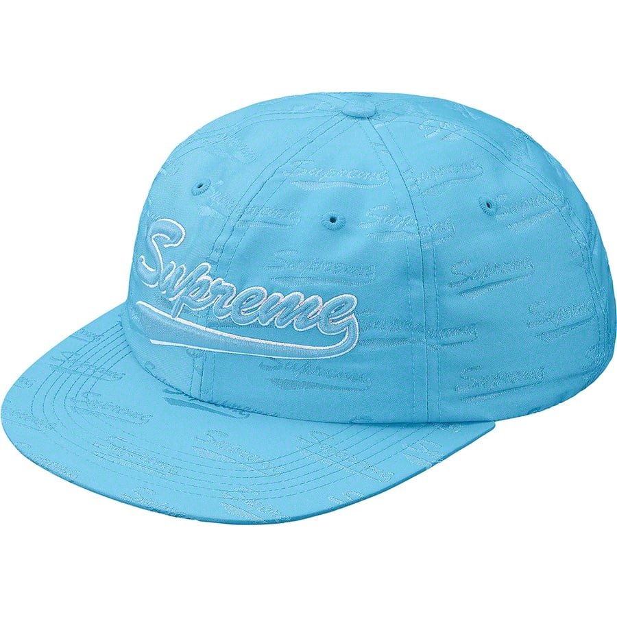 Details on Jacquard Script 6-Panel Light Blue from spring summer 2019 (Price is $54)