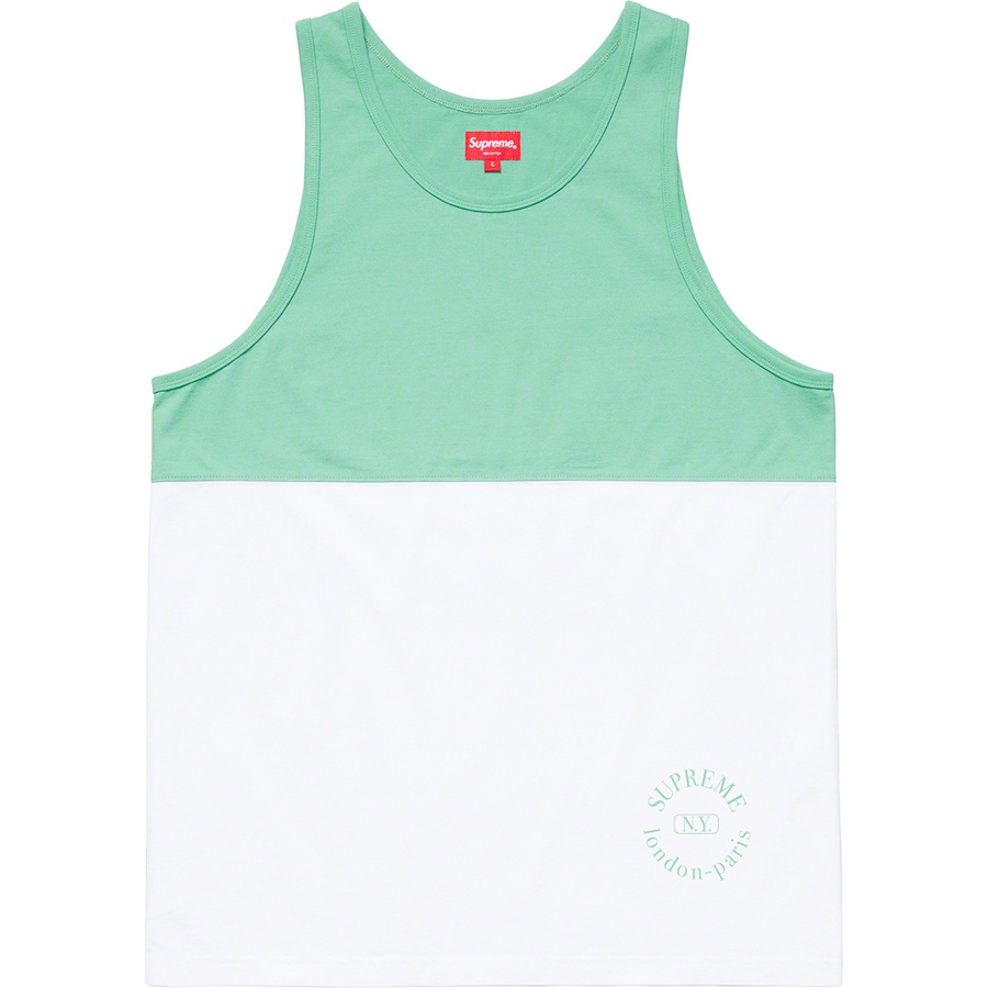 Details on Split Tank Top Mint from spring summer 2019 (Price is $78)