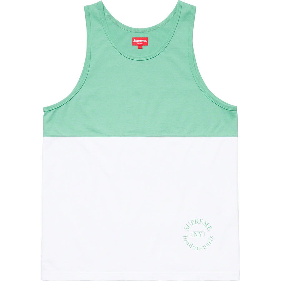 Details on Split Tank Top Mint from spring summer
                                                    2019 (Price is $78)