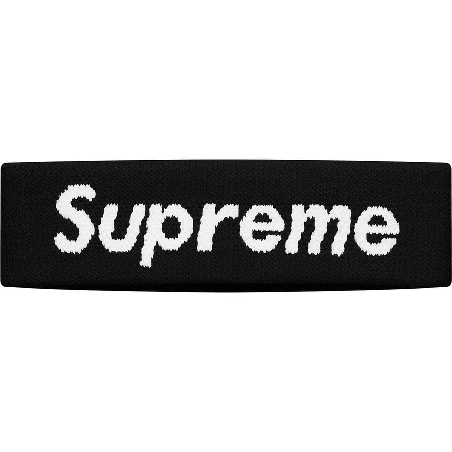 Details on Supreme Nike NBA Headband Black from spring summer
                                                    2019 (Price is $30)