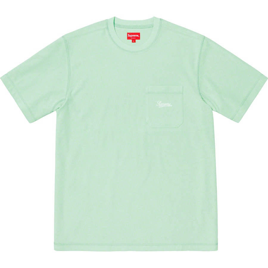 Details on Terry Pocket Tee Mint from spring summer
                                                    2019 (Price is $78)