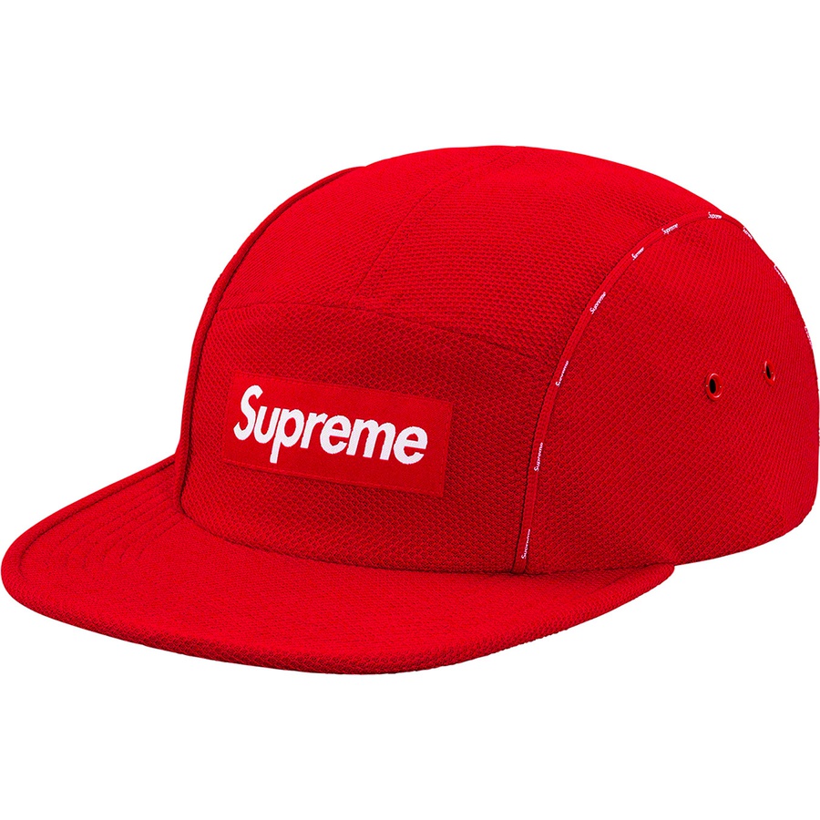 Details on Pique Piping Camp Cap Red from spring summer
                                                    2019 (Price is $48)