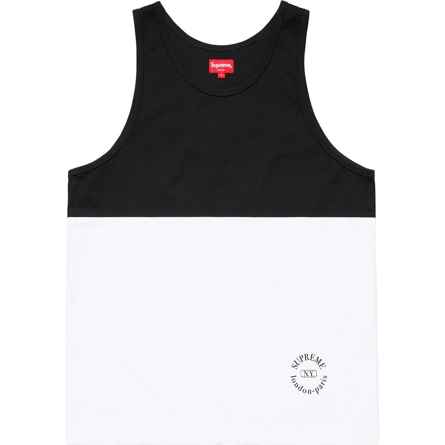 Details on Split Tank Top Black from spring summer 2019 (Price is $78)
