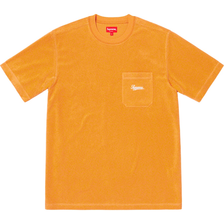 Details on Terry Pocket Tee Gold from spring summer
                                                    2019 (Price is $78)