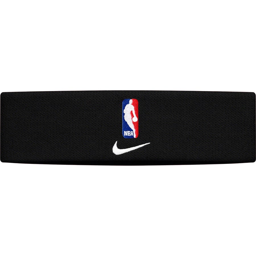 Details on Supreme Nike NBA Headband Black from spring summer
                                                    2019 (Price is $30)