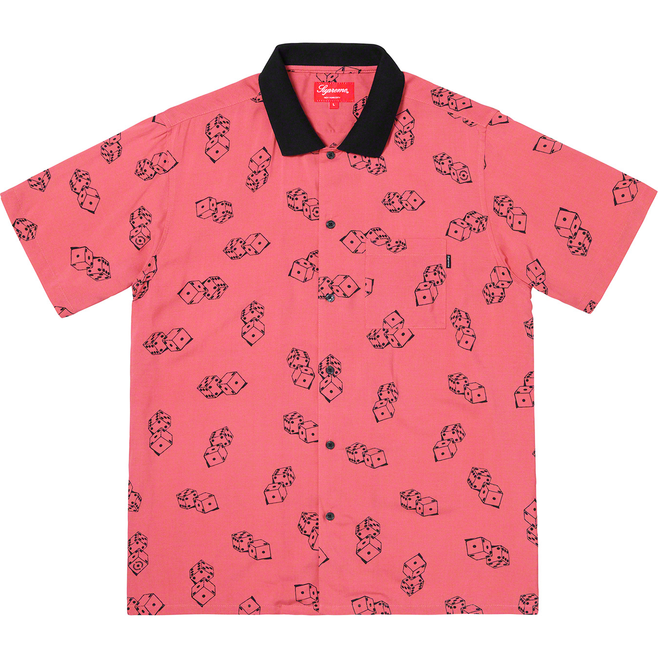 Dice Rayon S S Shirt - spring summer 2019 - Supreme