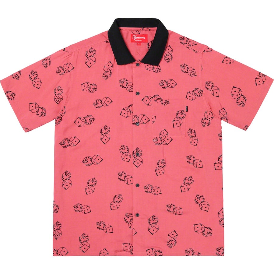 Supreme Dice Rayon S S Shirt released during spring summer 19 season