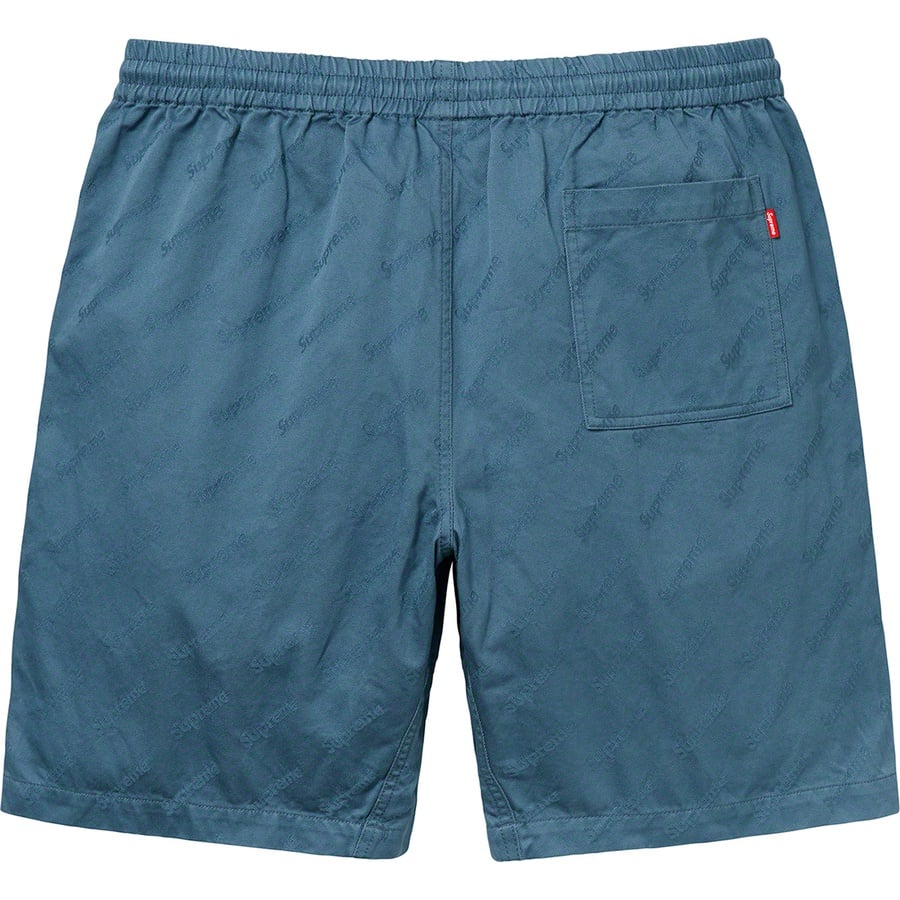 Details on Jacquard Logos Twill Short Slate from fall winter
                                                    2019 (Price is $118)