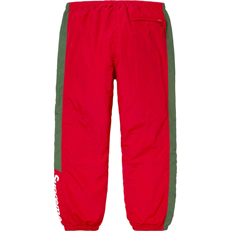 Details on Side Logo Track Pant Red from fall winter
                                                    2019 (Price is $128)