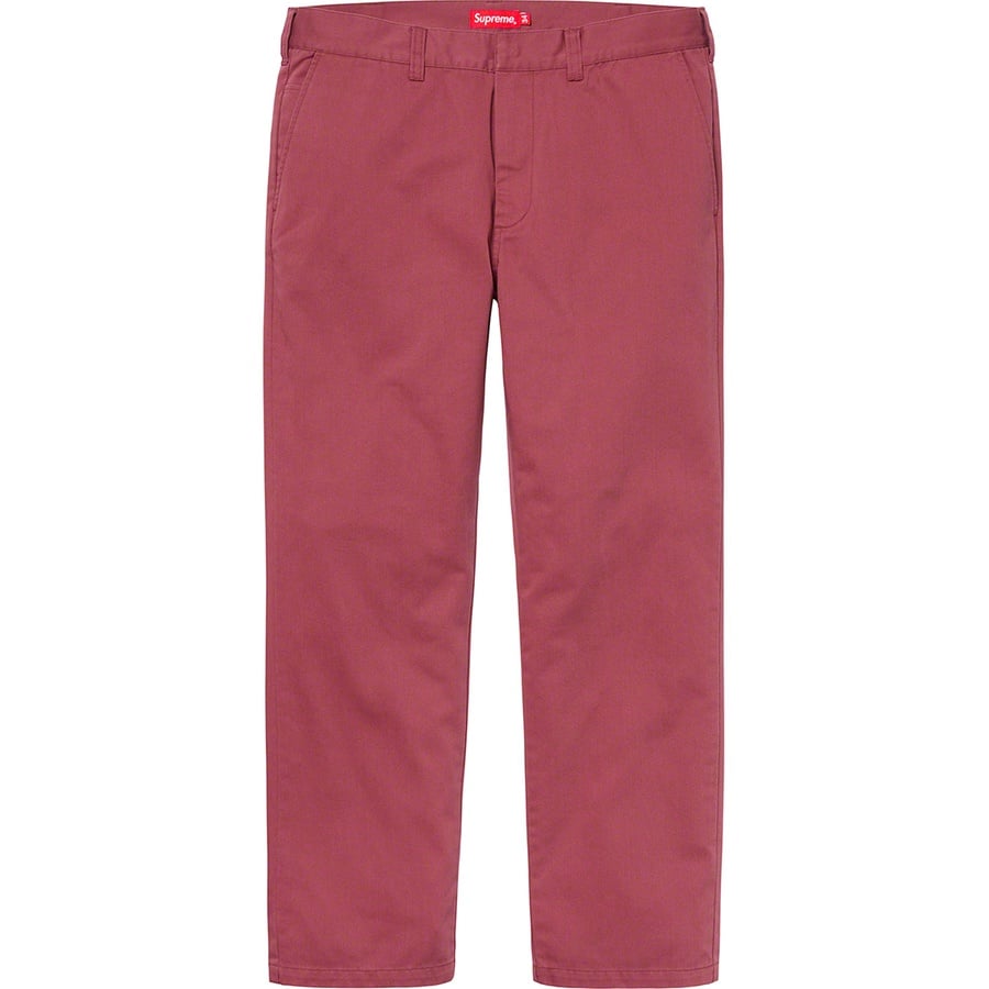 Details on Work Pant Dusty Rose from fall winter
                                                    2019 (Price is $118)