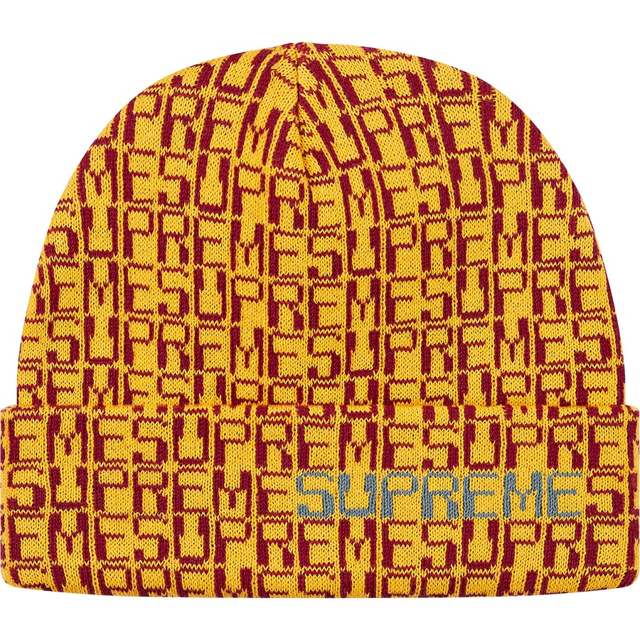 Details on Digital Beanie Yellow from fall winter 2019 (Price is $36)