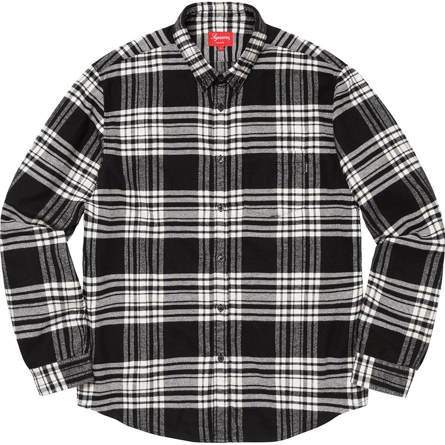 Details on Tartan Flannel Shirt Black from fall winter
                                                    2019 (Price is $128)