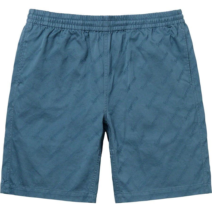 Details on Jacquard Logos Twill Short Slate from fall winter
                                                    2019 (Price is $118)