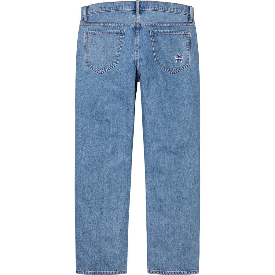 Details on Washed Regular Jean Blue from fall winter
                                                    2019 (Price is $148)