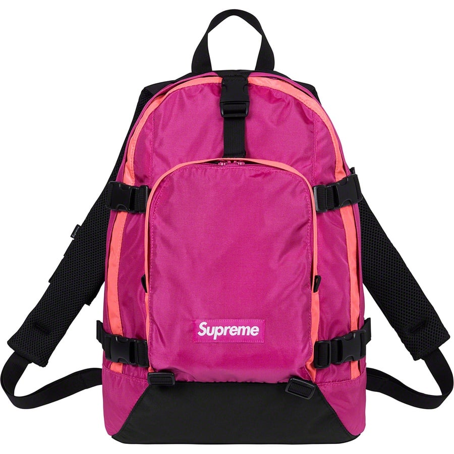Supreme Backpack (FW19) - Magenta - $148
