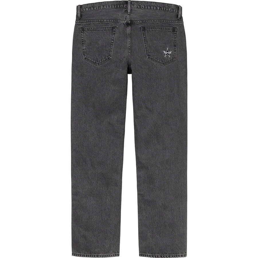 Details on Washed Regular Jean Black from fall winter 2019 (Price is $148)