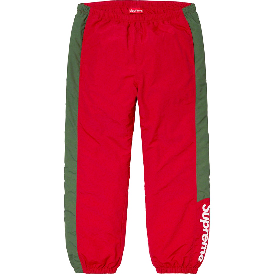 Details on Side Logo Track Pant Red from fall winter
                                                    2019 (Price is $128)