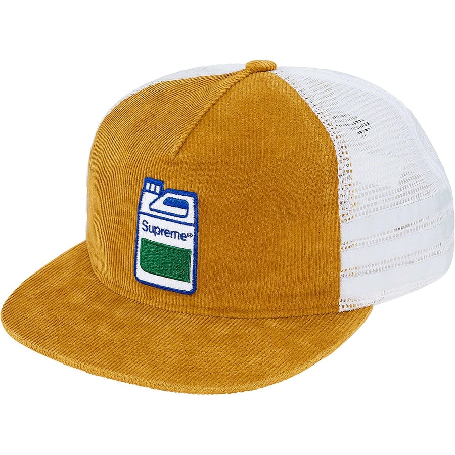 Details on Jug Mesh Back 5-Panel Gold from fall winter 2019 (Price is $42)