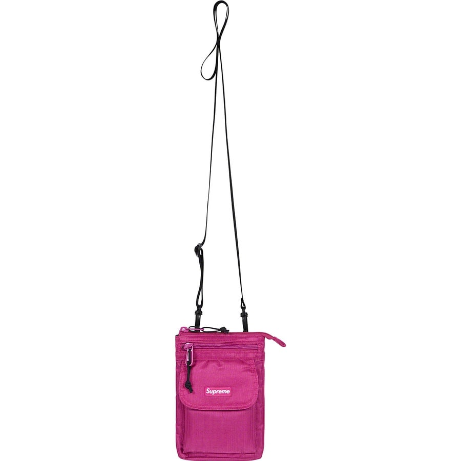 Supreme Shoulder Bag (FW19) - Magenta - $48