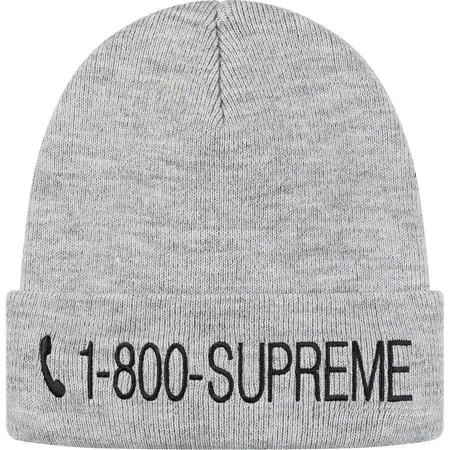 Details on 1-800 Beanie Heather Grey from fall winter 2019 (Price is $34)
