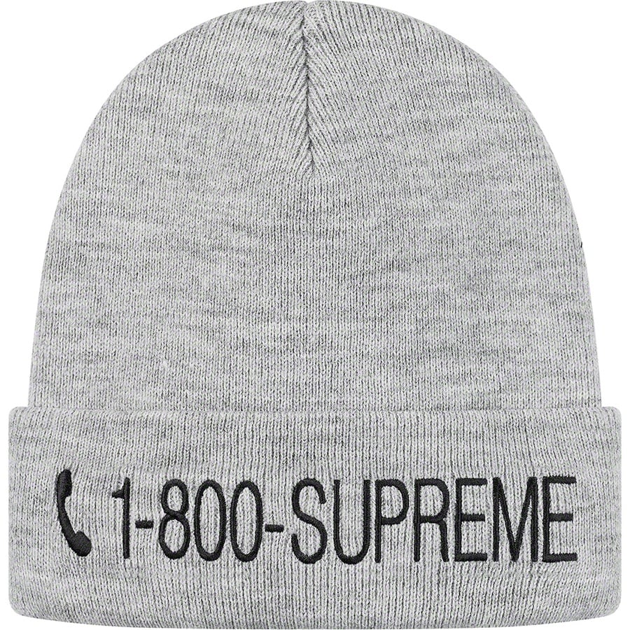 Supreme Supreme 1-800-Supreme Beanie Hat