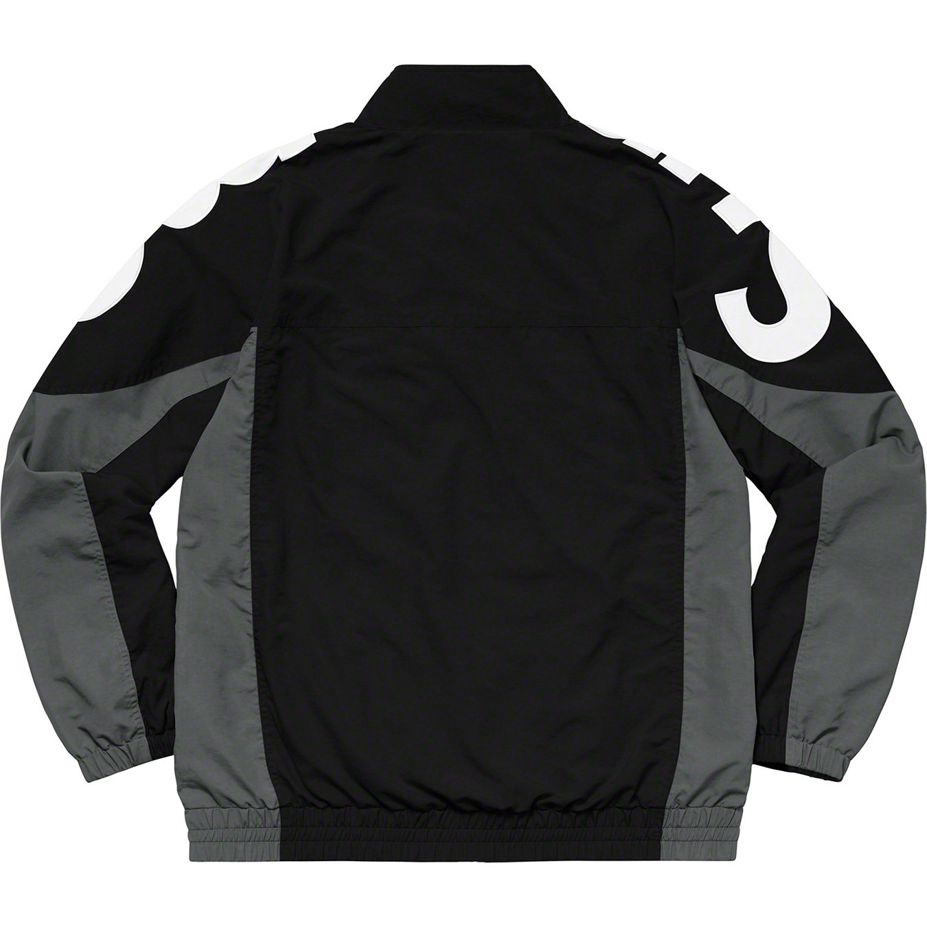 19aw Shoulder Logo Track Jacket Black 1-