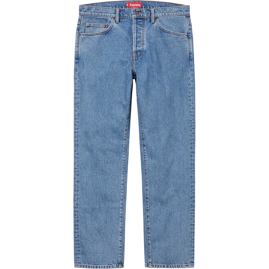 Details on Washed Regular Jean Blue from fall winter
                                                    2019 (Price is $148)