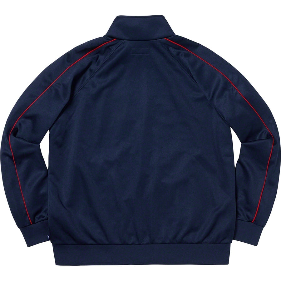 Details on Crown Track Jacket Navy from fall winter 2019 (Price is $158)