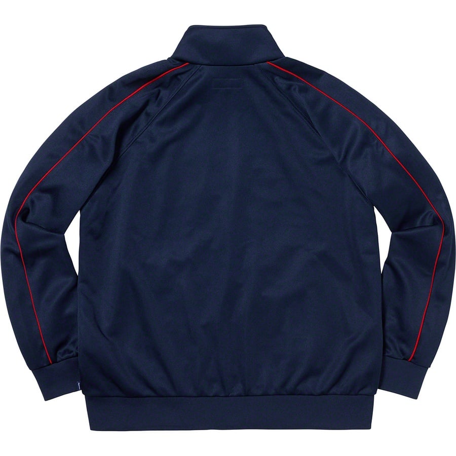 Details on Crown Track Jacket Navy from fall winter
                                                    2019 (Price is $158)