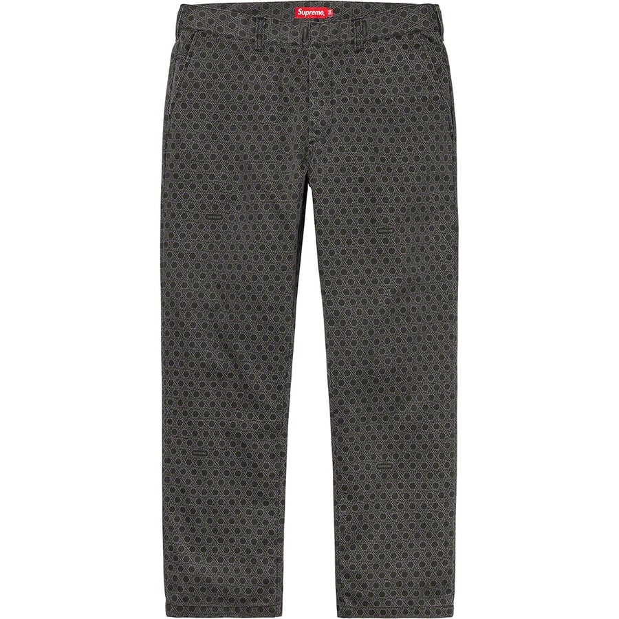 Details on Work Pant Black Monogram from fall winter
                                                    2019 (Price is $118)