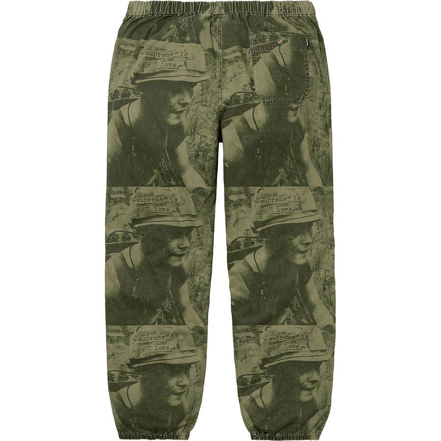 Details on Supreme Is Love Skate Pant Olive from fall winter
                                                    2019 (Price is $138)