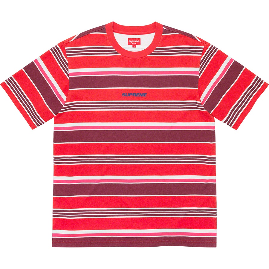 Details on Stripe S S Top Red from fall winter 2019 (Price is $78)