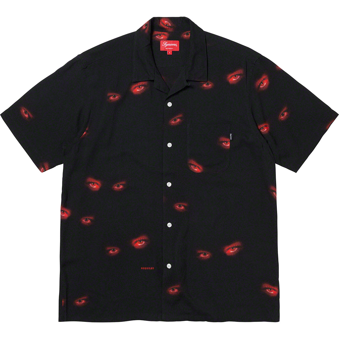 Eyes Rayon S S Shirt - fall winter 2019 - Supreme