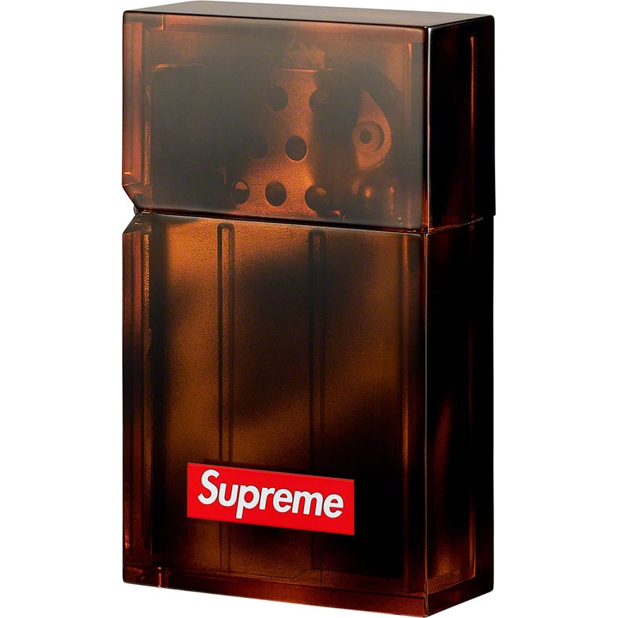 Details on Supreme Tsubota Pearl Hard Edge Lighter Tortoise from fall winter
                                                    2019 (Price is $38)