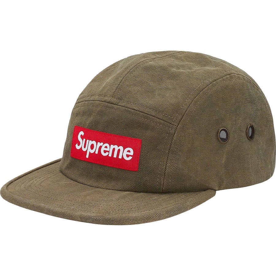 Details on Washed Canvas Camp Cap Olive from fall winter
                                                    2019 (Price is $48)