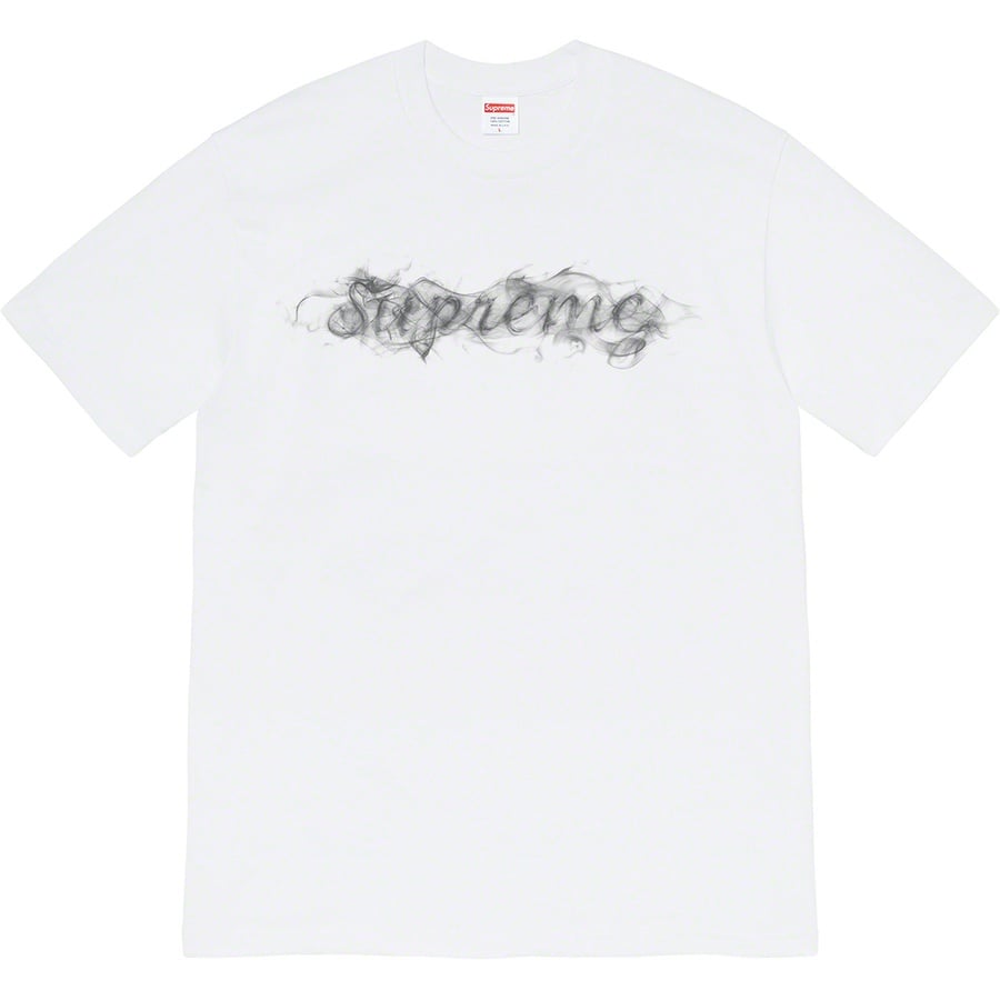 Details on Smoke Tee White from fall winter
                                                    2019 (Price is $38)