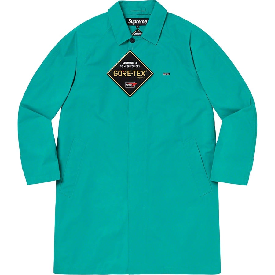 Details on GORE-TEX Overcoat Teal from fall winter
                                                    2019 (Price is $368)