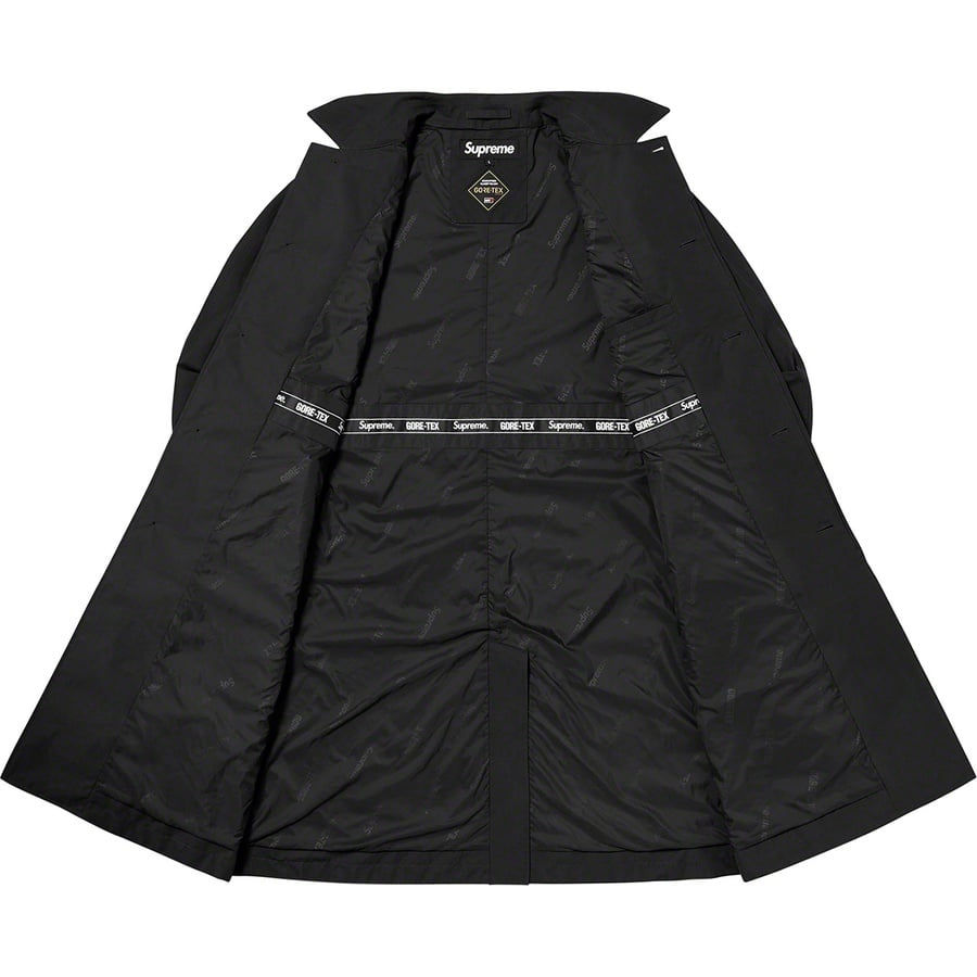 Details on GORE-TEX Overcoat Black from fall winter
                                                    2019 (Price is $368)