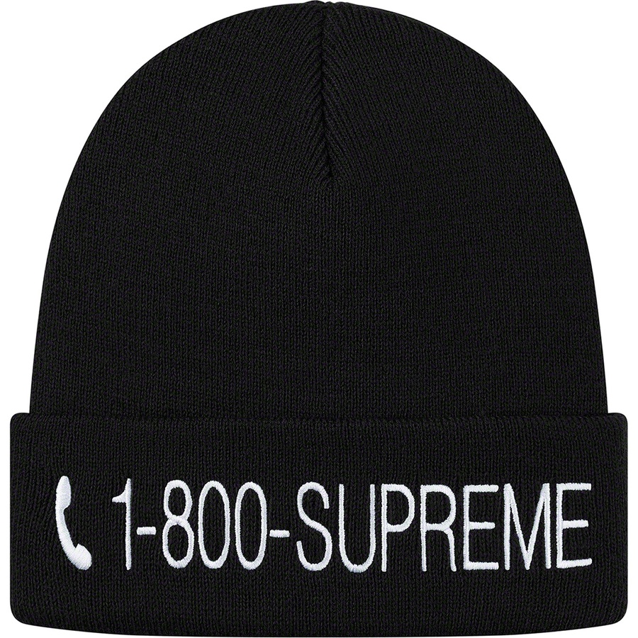 Details on 1-800 Beanie Black from fall winter
                                                    2019 (Price is $34)