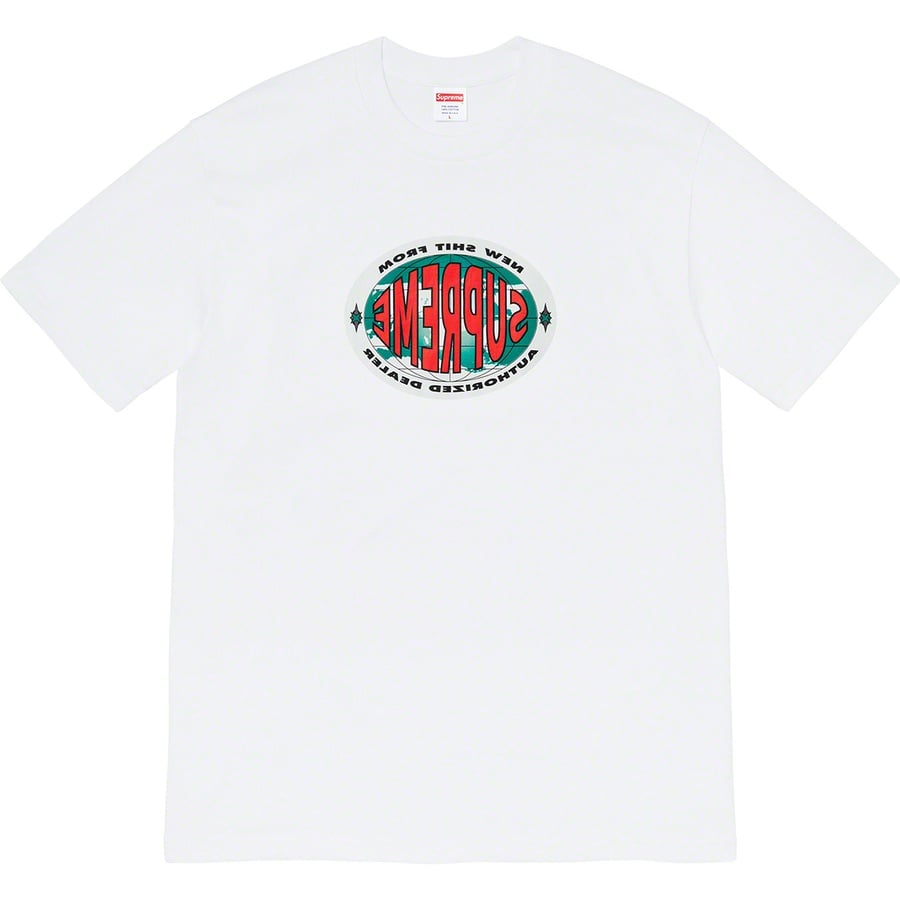 Details on New Shit Tee White from fall winter
                                                    2019 (Price is $38)