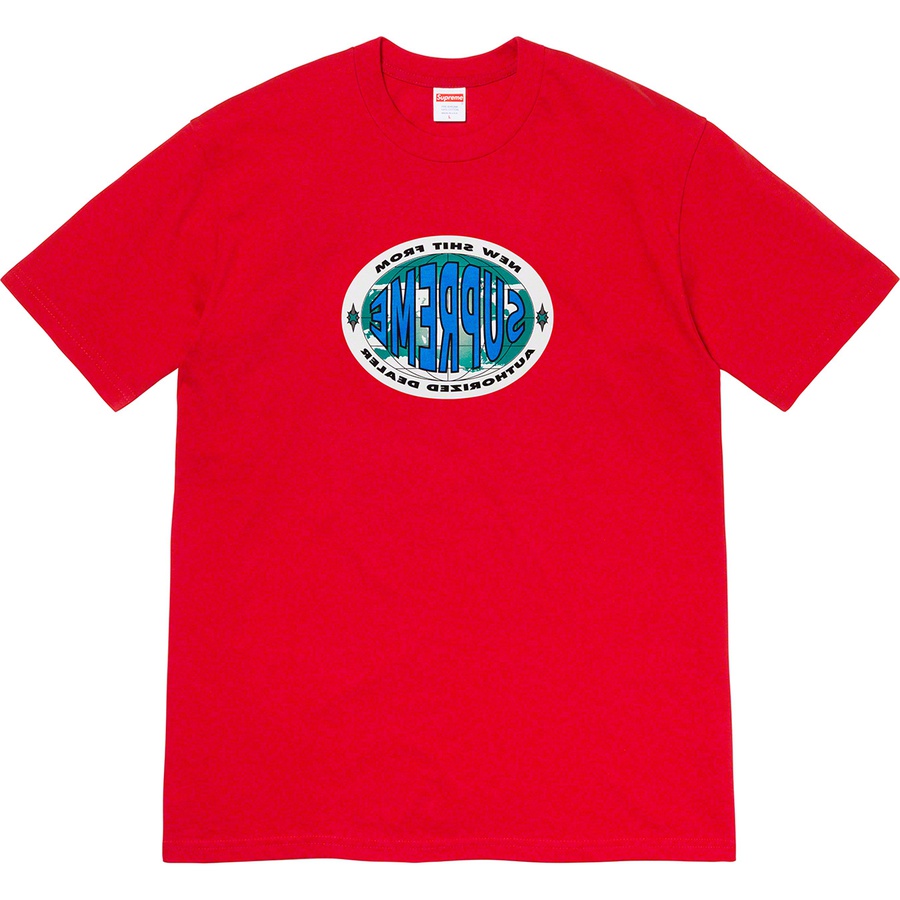 Details on New Shit Tee Red from fall winter
                                                    2019 (Price is $38)