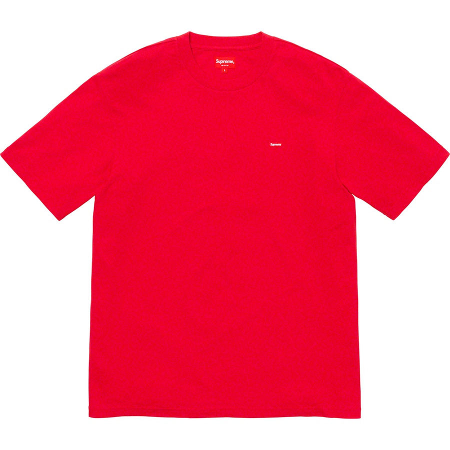 Details on Small Box Tee Red from fall winter 2019 (Price is $58)