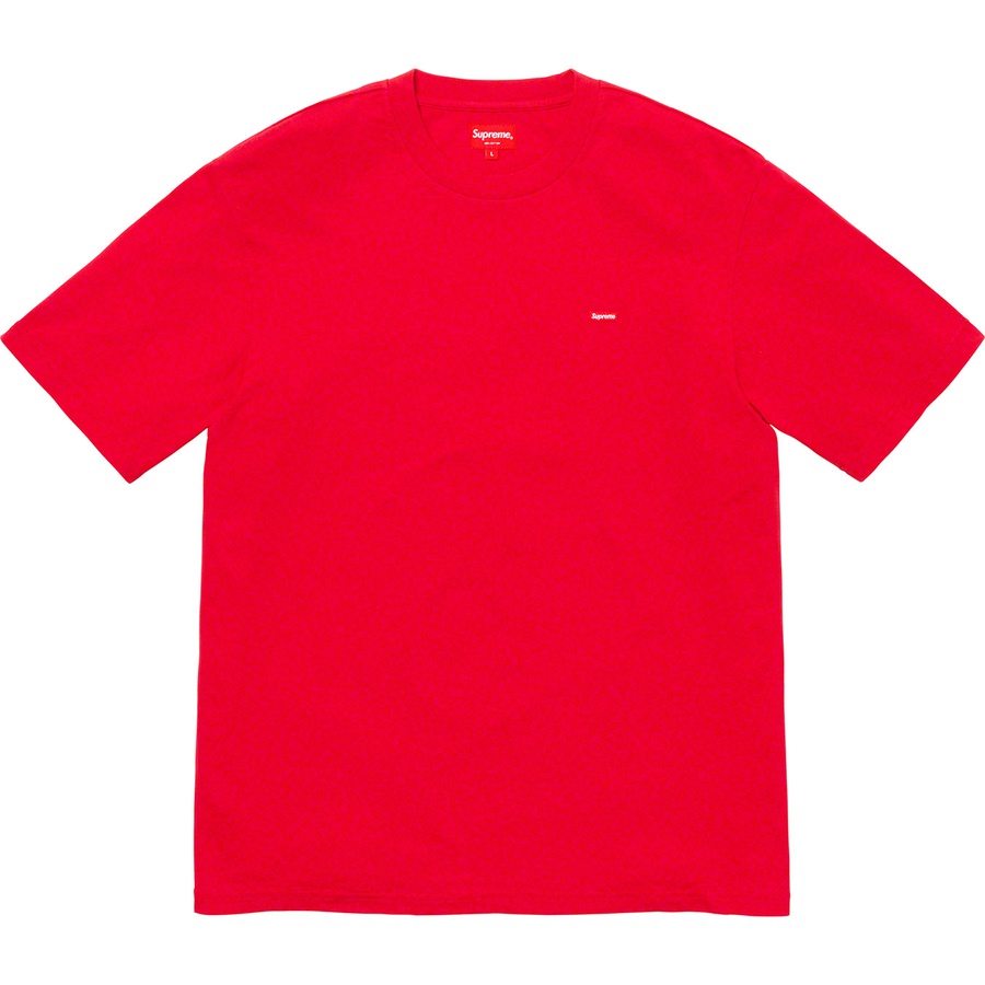 Details on Small Box Tee Red from fall winter
                                                    2019 (Price is $58)