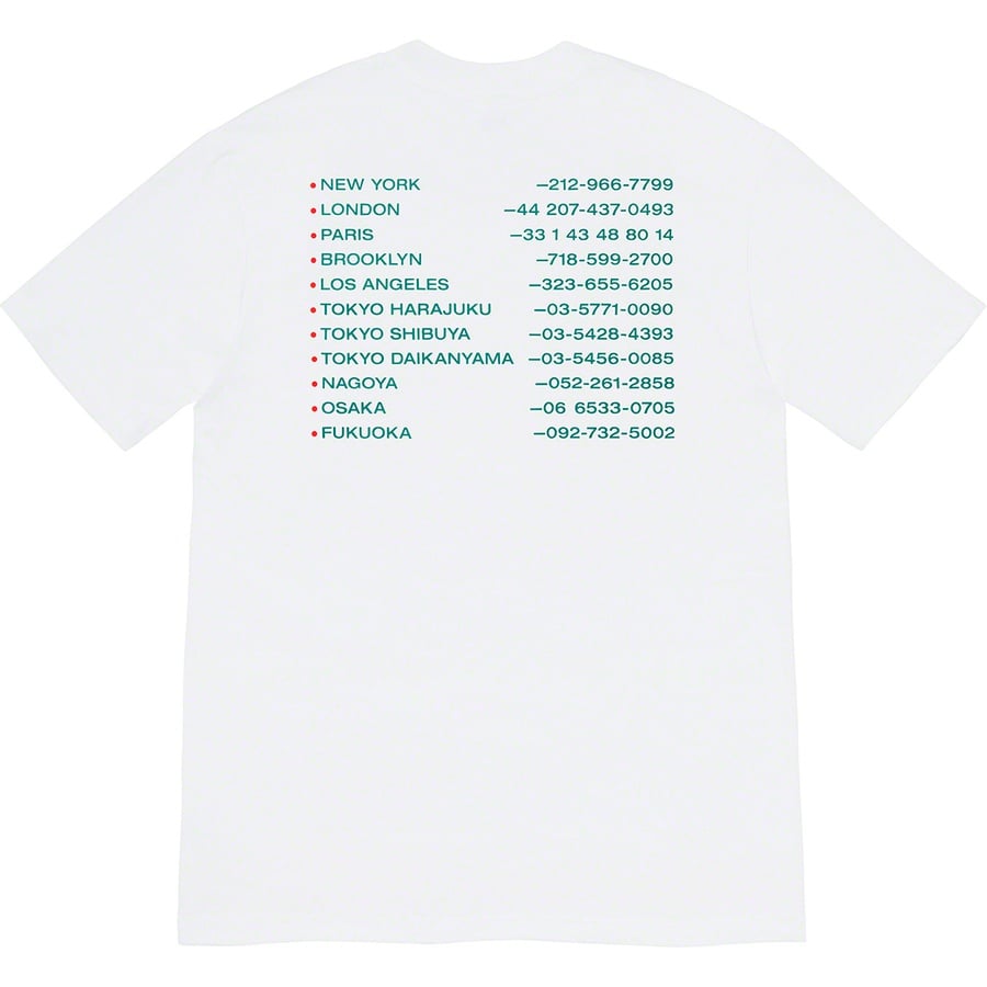 Details on New Shit Tee White from fall winter 2019 (Price is $38)