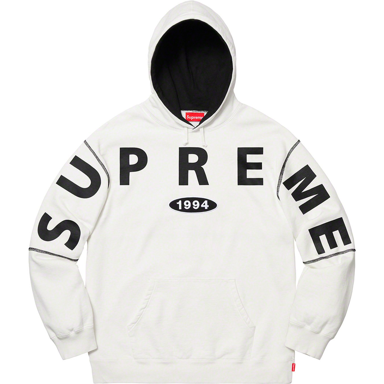 Supreme Spread Logo Hooded Sweatshirt