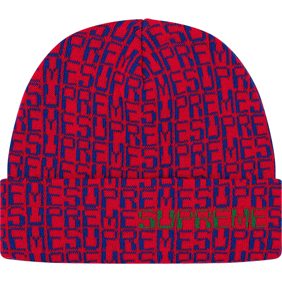 Details on Digital Beanie Red from fall winter 2019 (Price is $36)