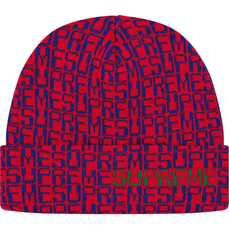 Details on Digital Beanie Red from fall winter
                                                    2019 (Price is $36)