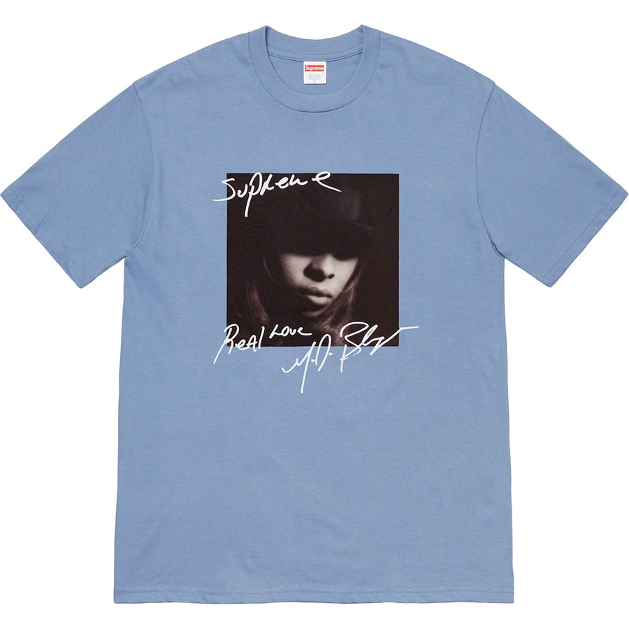 Supreme Mary J. Blige Tee (FW19) - Slate - $48