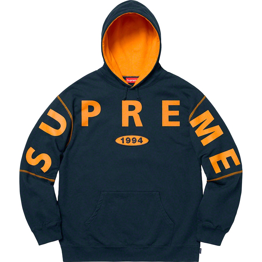 Details on Spread Logo Hooded Sweatshirt Navy from fall winter
                                                    2019 (Price is $158)