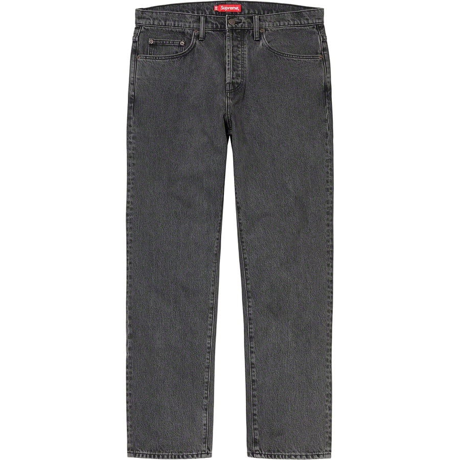 Details on Washed Regular Jean Black from fall winter
                                                    2019 (Price is $148)